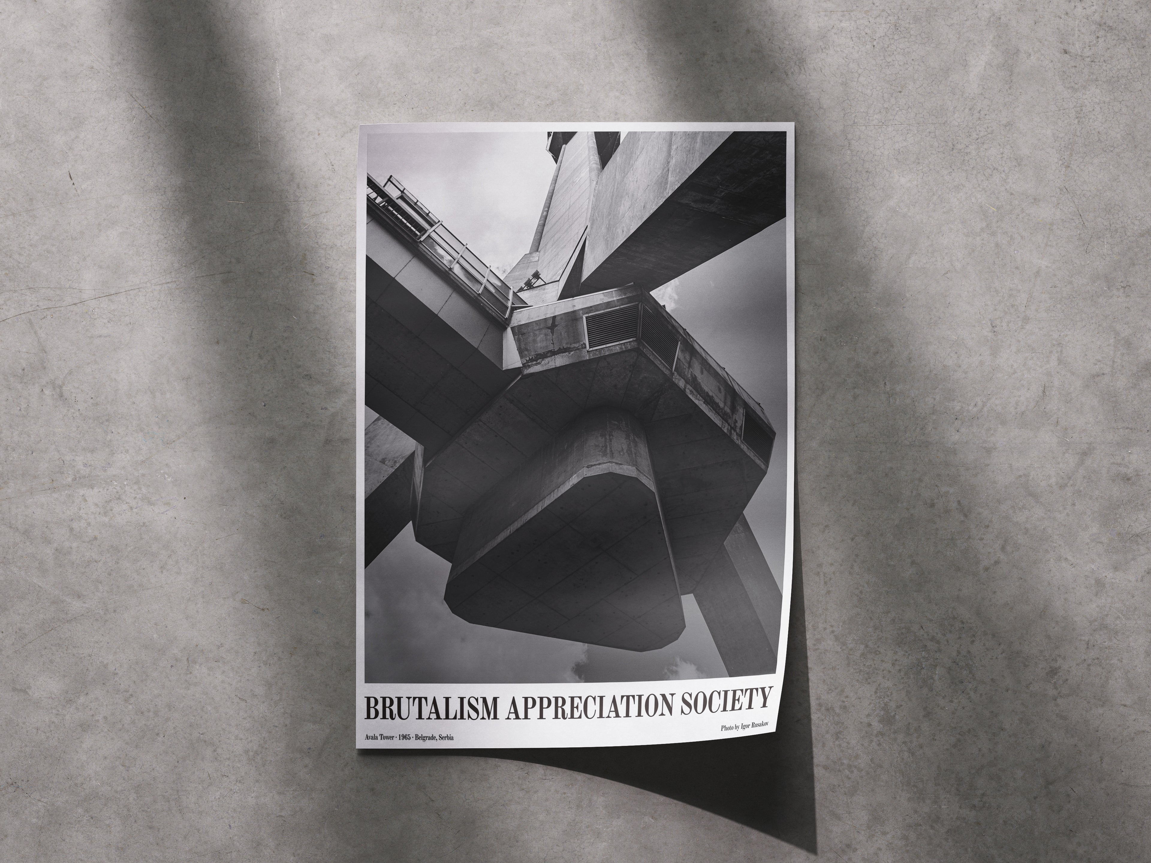Avala Tower Poster