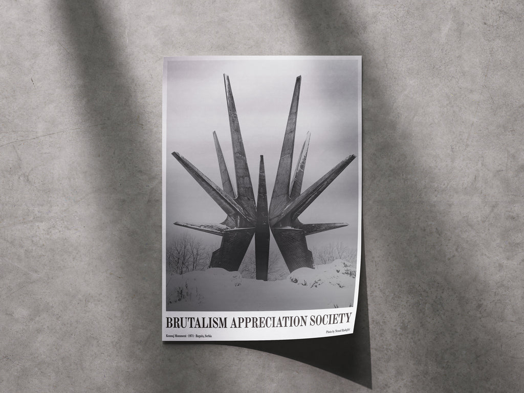 Kosmaj Monument Poster