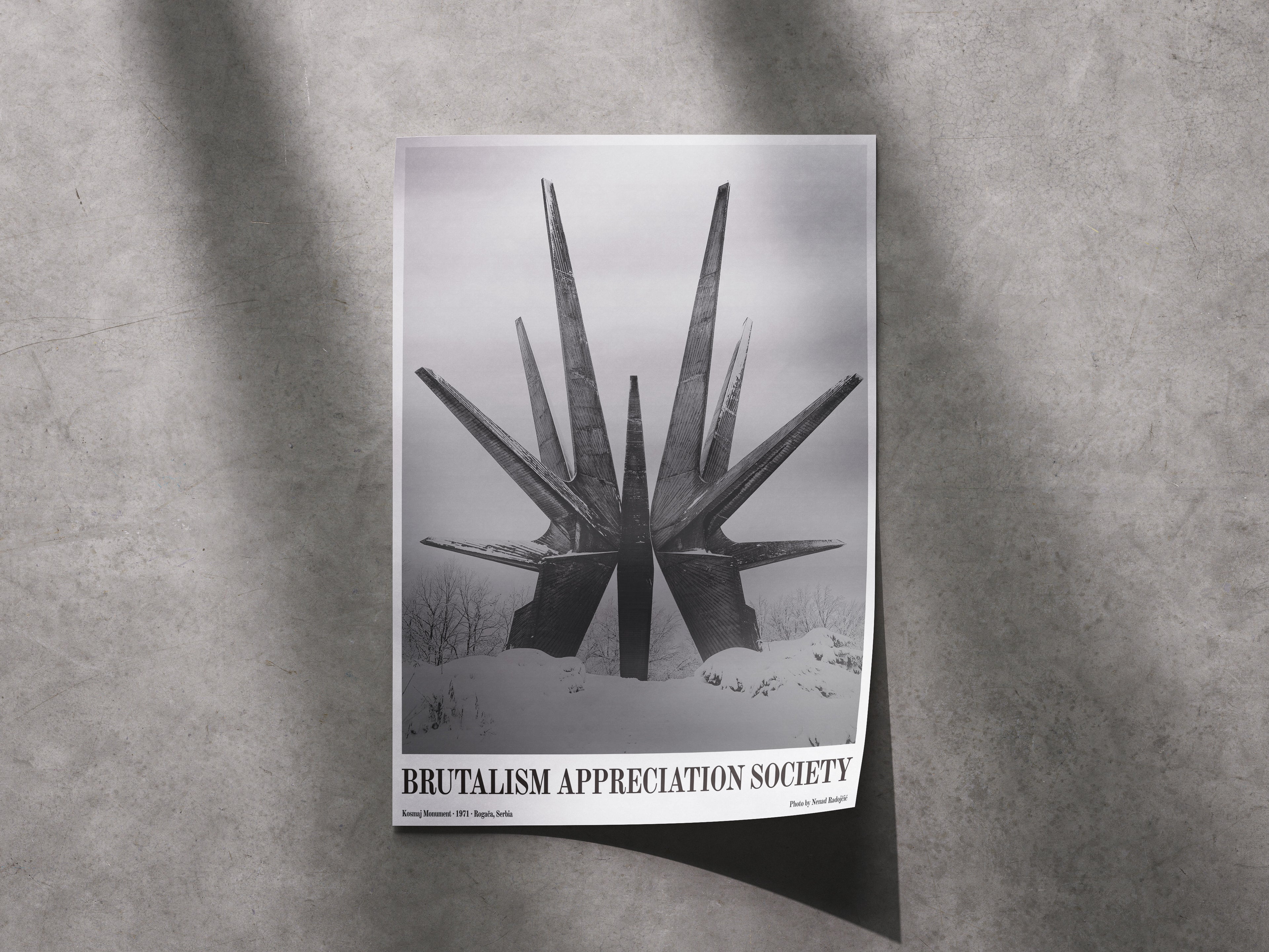 Kosmaj Monument Poster